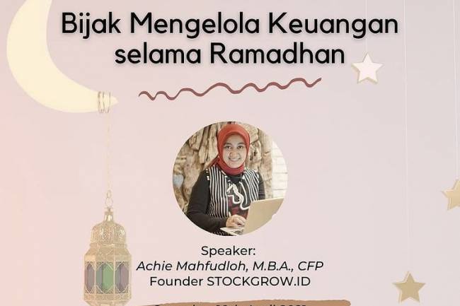 Sambut Ramadan, Mari Siapkan Pengelolaan Keuangan